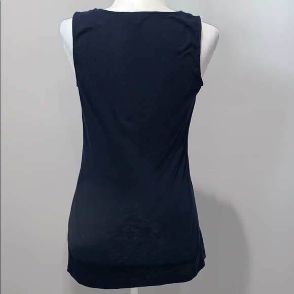 Tommy Hilfiger Navy Blue Tank Top Size XS - Picture 3 of 4